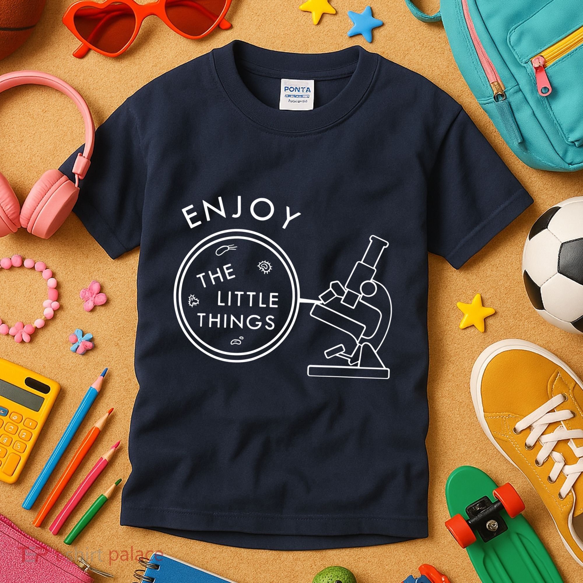 Biology Teacher Student Microscope Gift Biology Kids T-Shirt