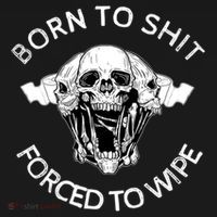 Born To Shit Forced To Wipe Doggie Tank thumb 4