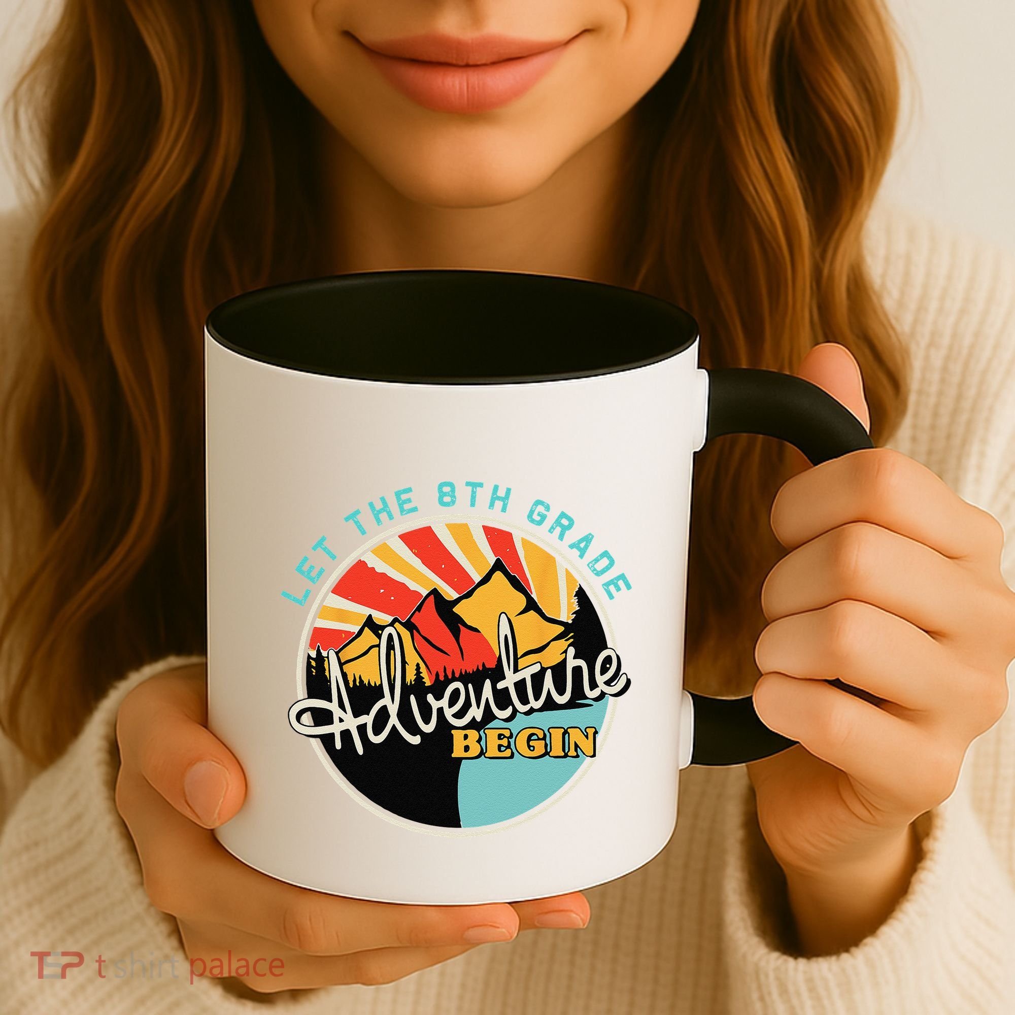Back To School Funny Let The 8th Grade Adventure Begin Coffee Mug
