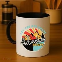 Back To School Funny Let The 8th Grade Adventure Begin Coffee Mug thumb 4