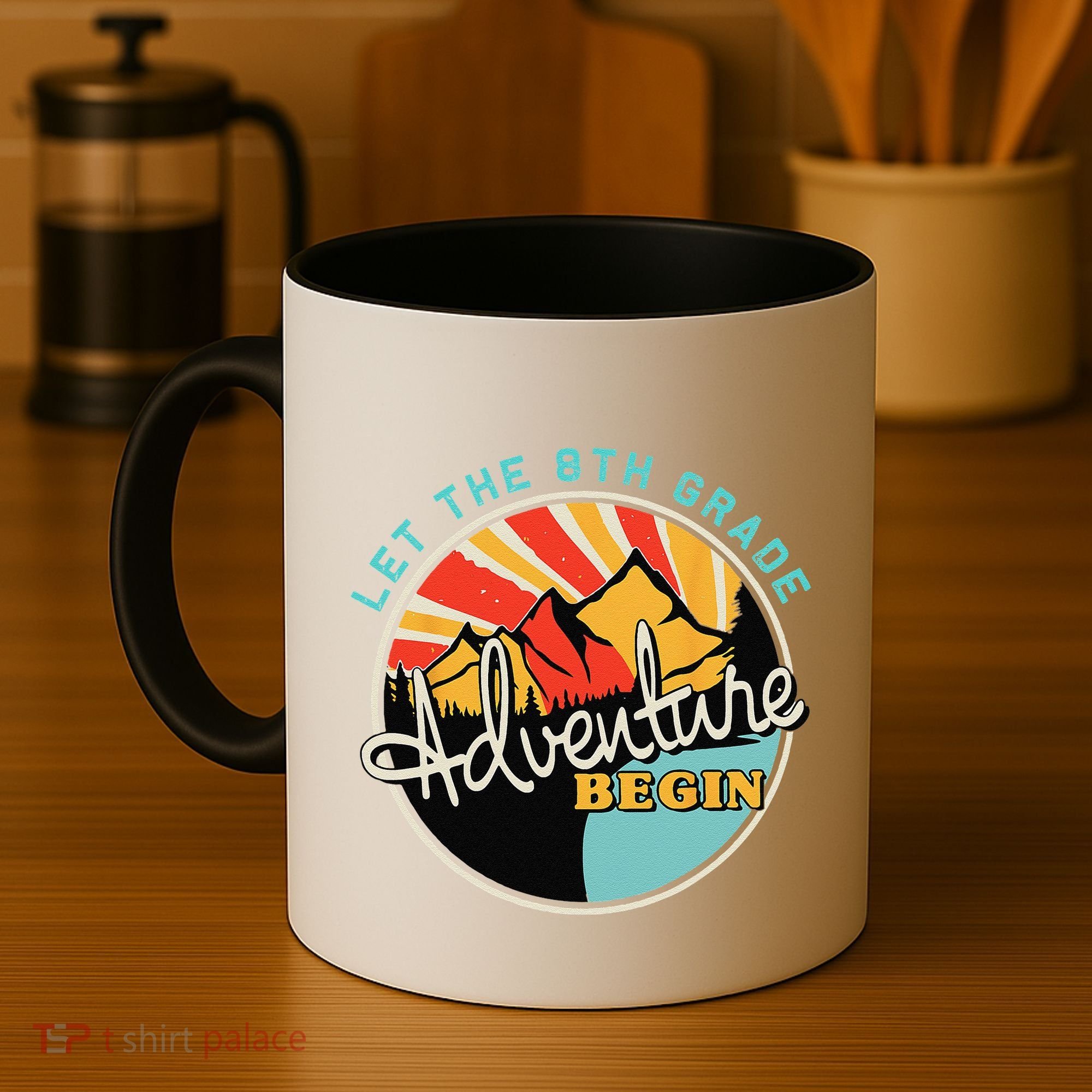 Back To School Funny Let The 8th Grade Adventure Begin Coffee Mug