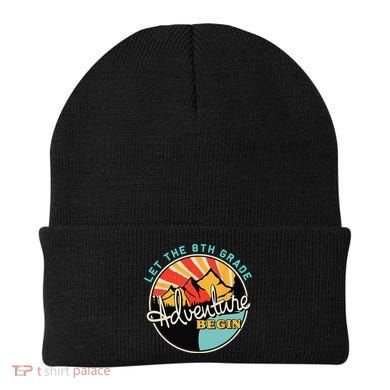 Back To School Funny Let The 8th Grade Adventure Begin Beanie