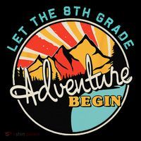 Back To School Funny Let The 8th Grade Adventure Begin Women's Hoodie thumb 2