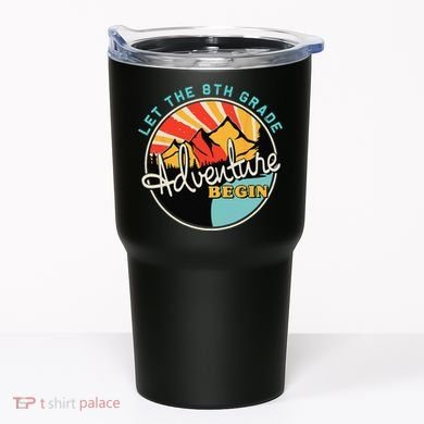 Back To School Funny Let The 8th Grade Adventure Begin Tumbler