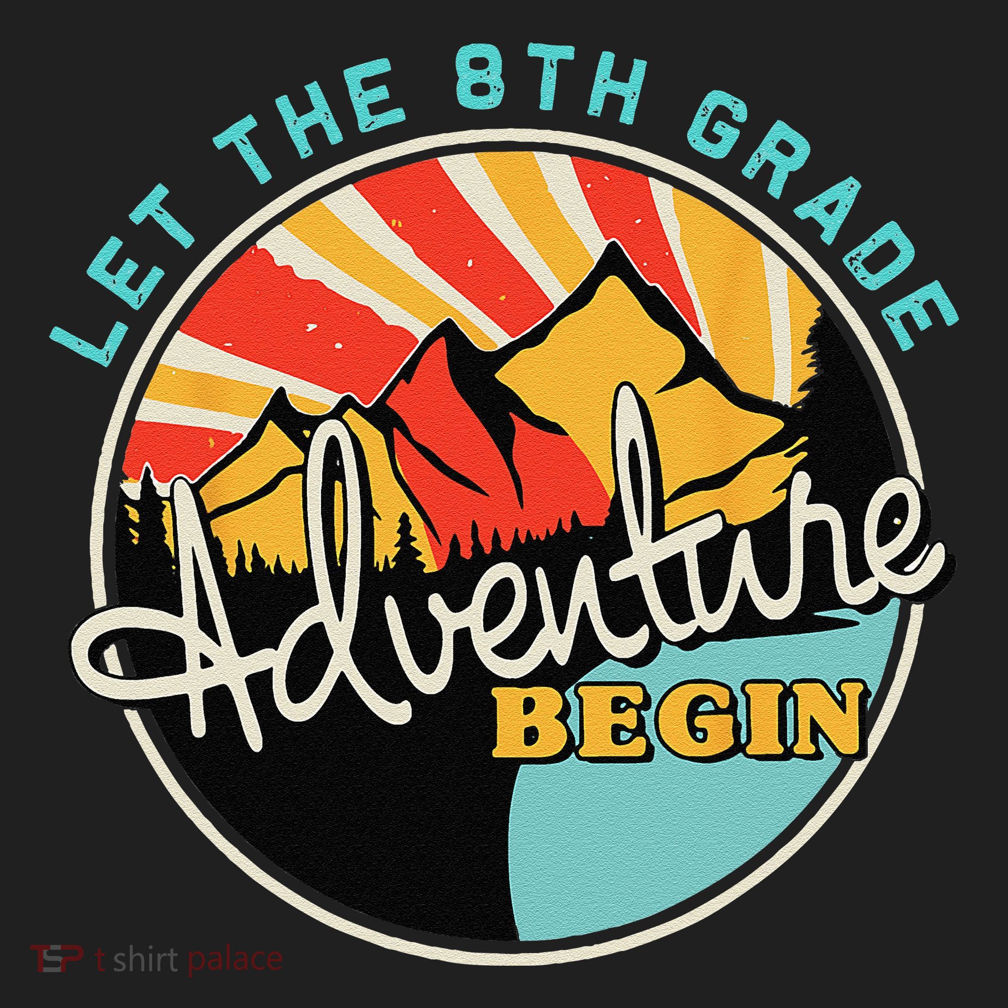 Back To School Funny Let The 8th Grade Adventure Begin Hat