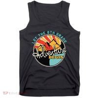 Back To School Funny Let The 8th Grade Adventure Begin Tank Top thumb 0