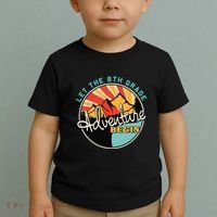 Back To School Funny Let The 8th Grade Adventure Begin Toddler T-Shirt thumb 2