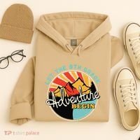 Back To School Funny Let The 8th Grade Adventure Begin Hoodie thumb 4