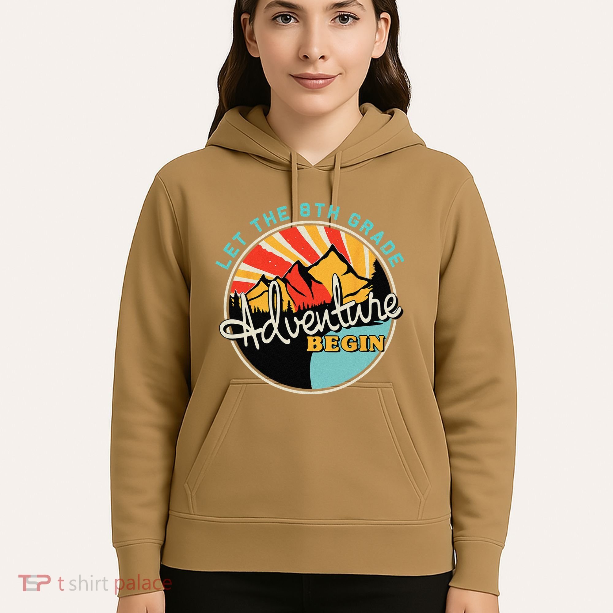 Back To School Funny Let The 8th Grade Adventure Begin Hoodie