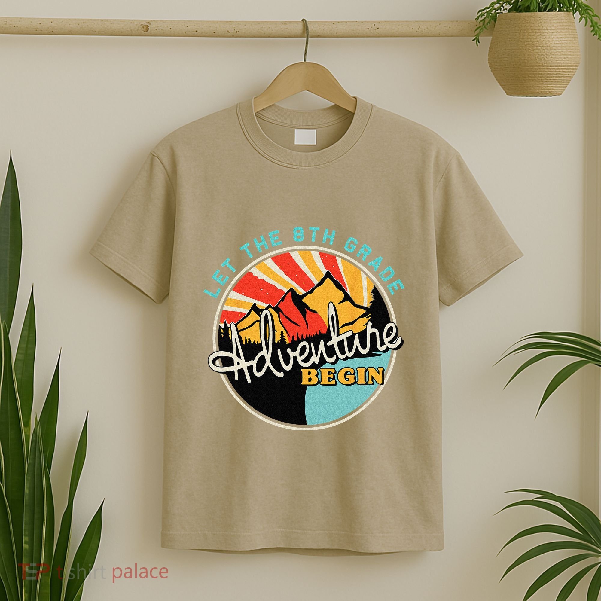 Back To School Funny Let The 8th Grade Adventure Begin T-Shirt