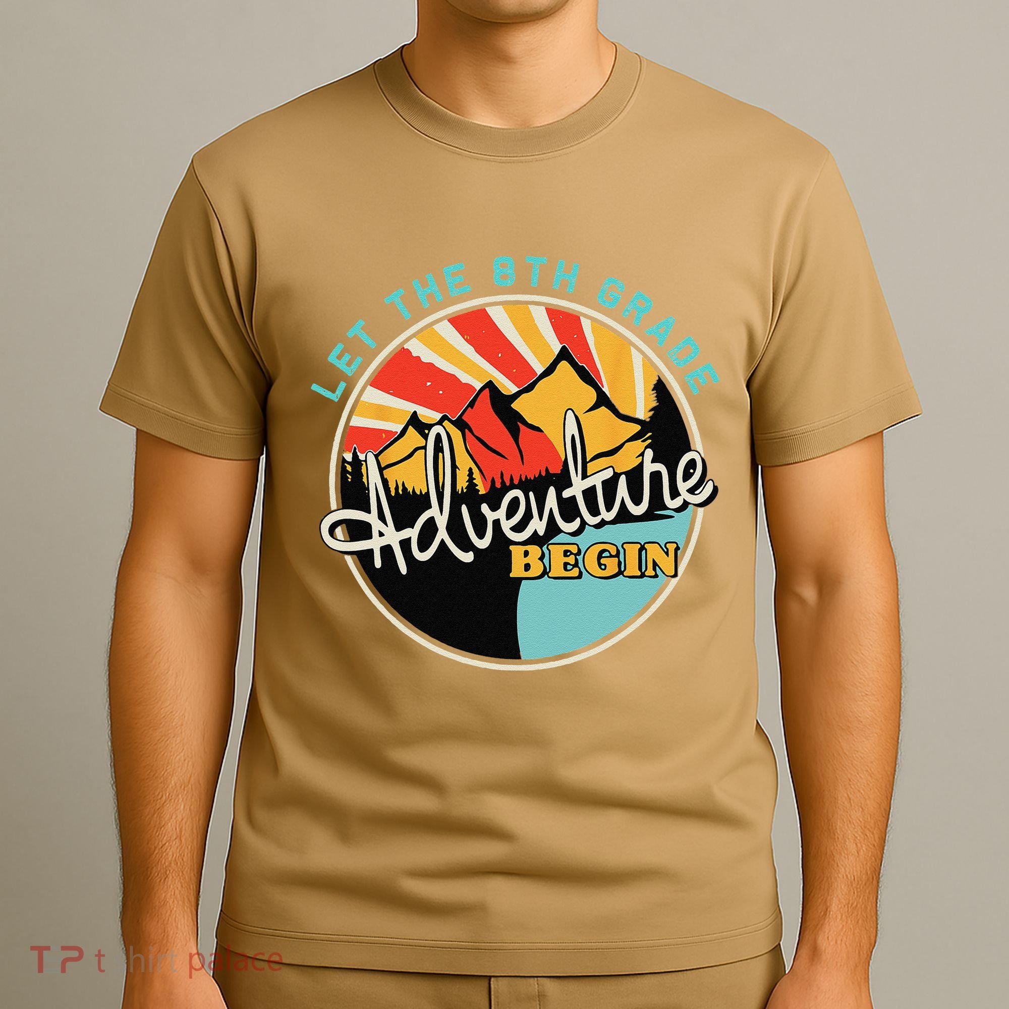 Back To School Funny Let The 8th Grade Adventure Begin T-Shirt