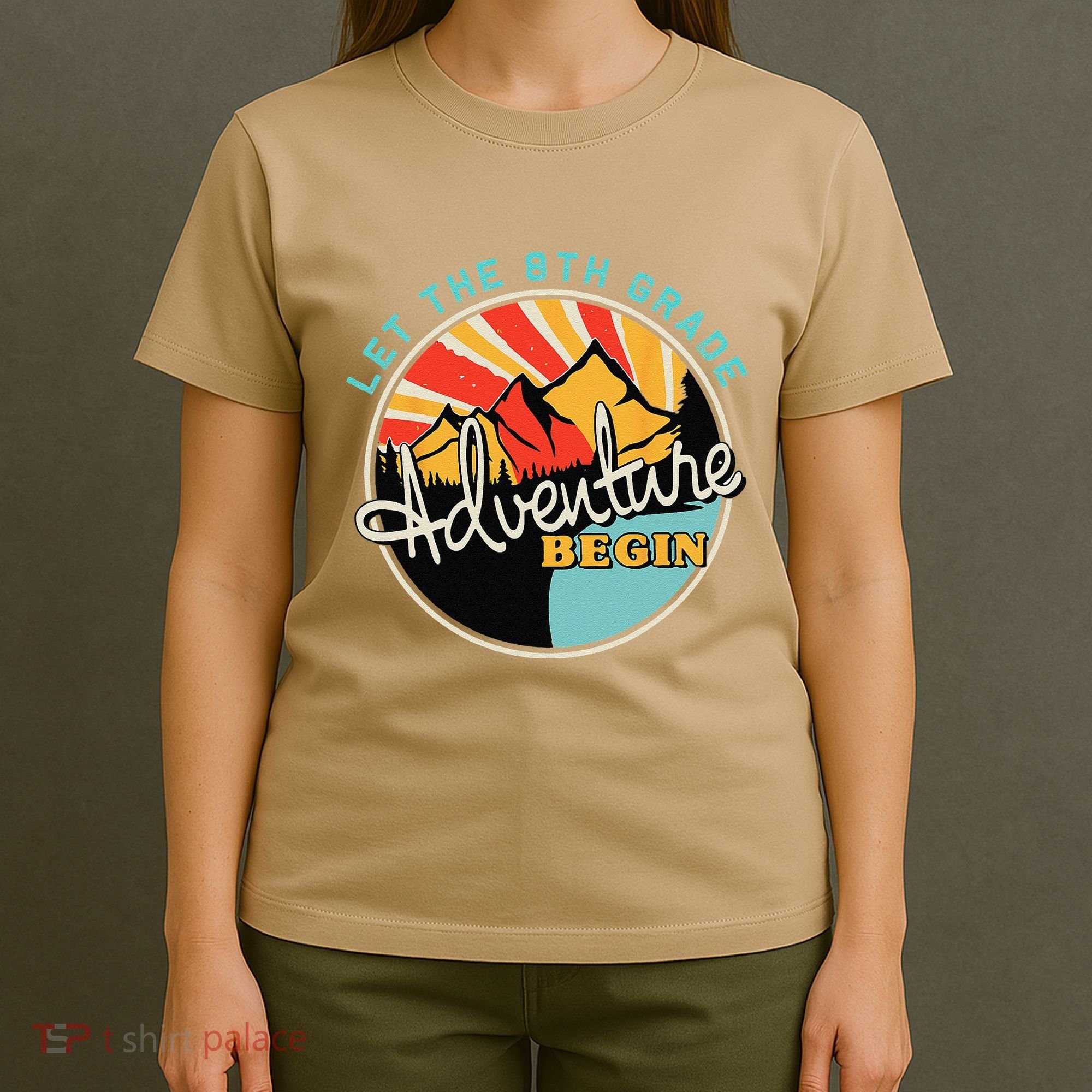 Back To School Funny Let The 8th Grade Adventure Begin T-Shirt