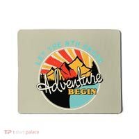 Back To School Funny Let The 8th Grade Adventure Begin Mousepad thumb 0