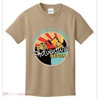 Back To School Funny Let The 8th Grade Adventure Begin Kids T-Shirt thumb 0