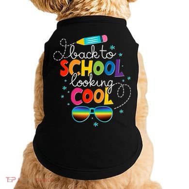 Back To School Looking Cool Doggie Tank