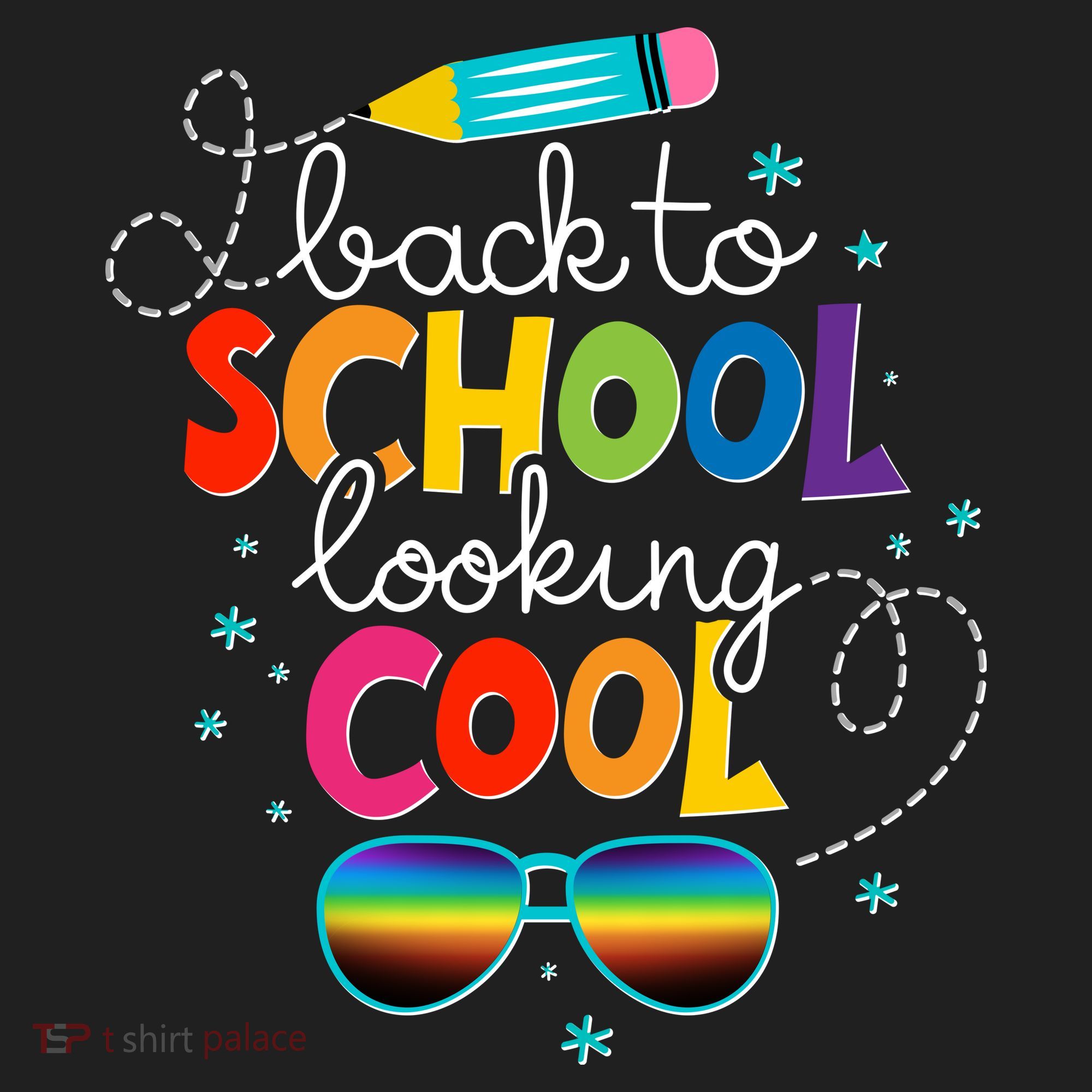 Back To School Looking Cool Golf Towel