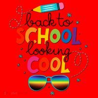 Back To School Looking Cool Santa Hat thumb 1