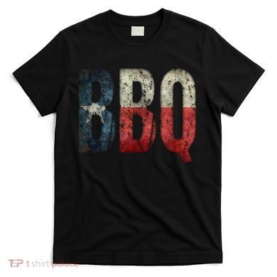 BBQ Texas State Flag Barbecue T-Shirt