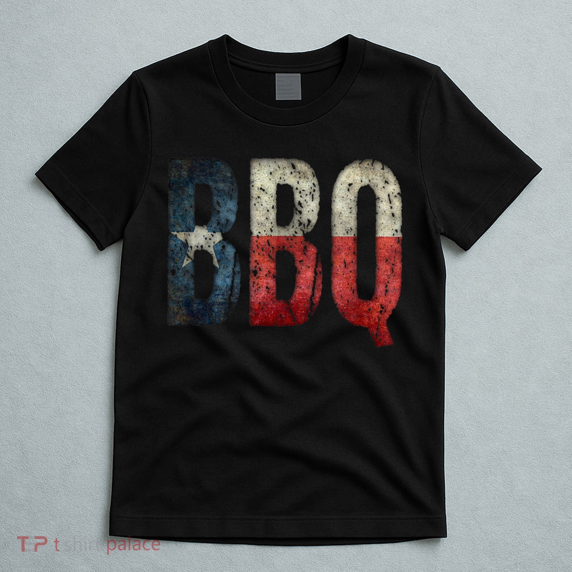 BBQ Texas State Flag Barbecue T-Shirt
