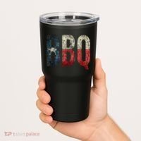 BBQ Texas State Flag Barbecue Tumbler thumb 2