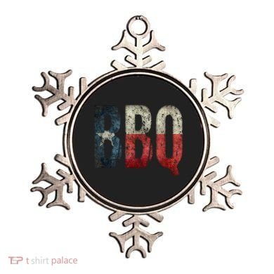 BBQ Texas State Flag Barbecue Ornament