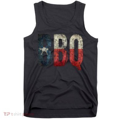 BBQ Texas State Flag Barbecue Tank Top