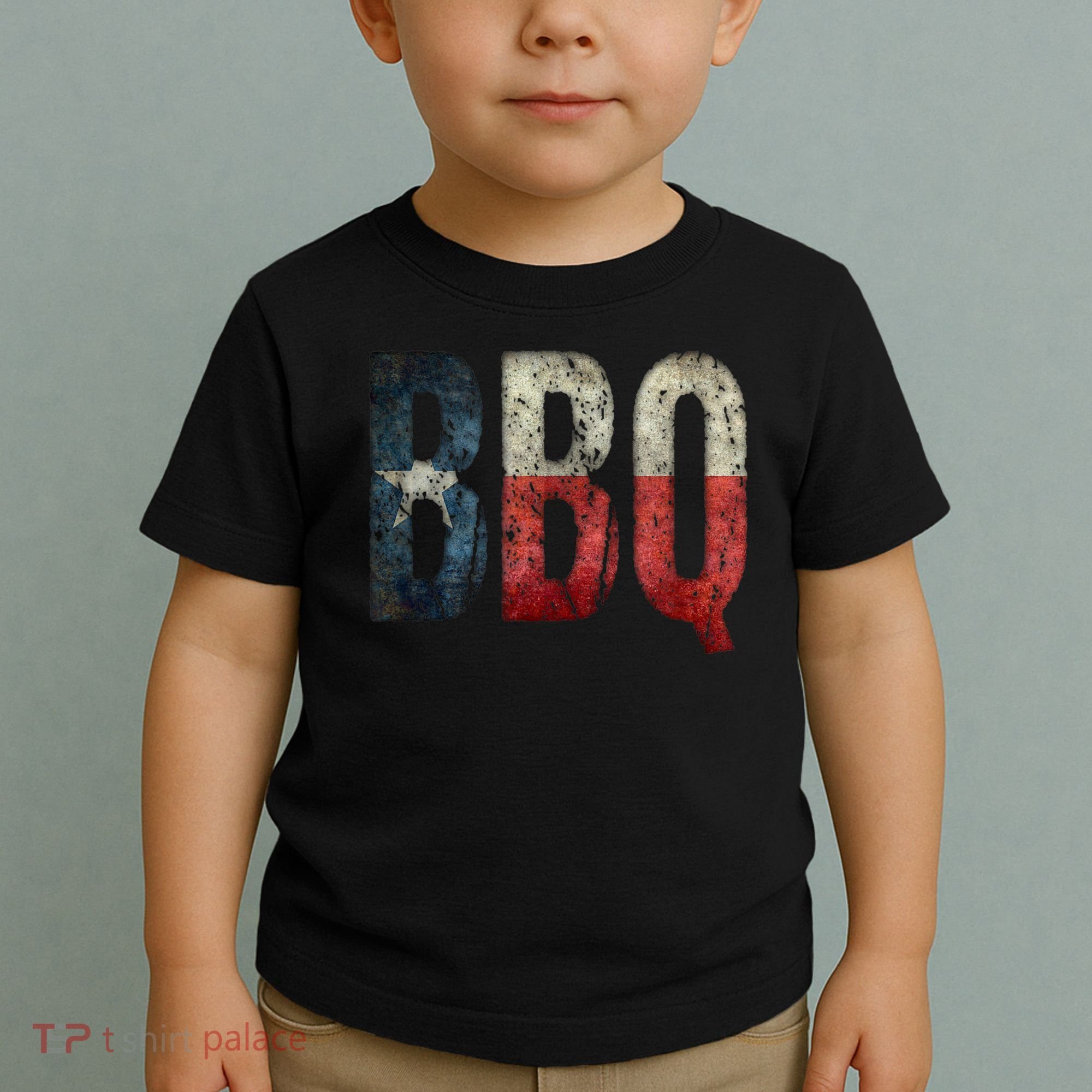 BBQ Texas State Flag Barbecue Toddler T-Shirt