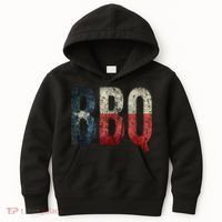 BBQ Texas State Flag Barbecue Kids Hoodie thumb 0