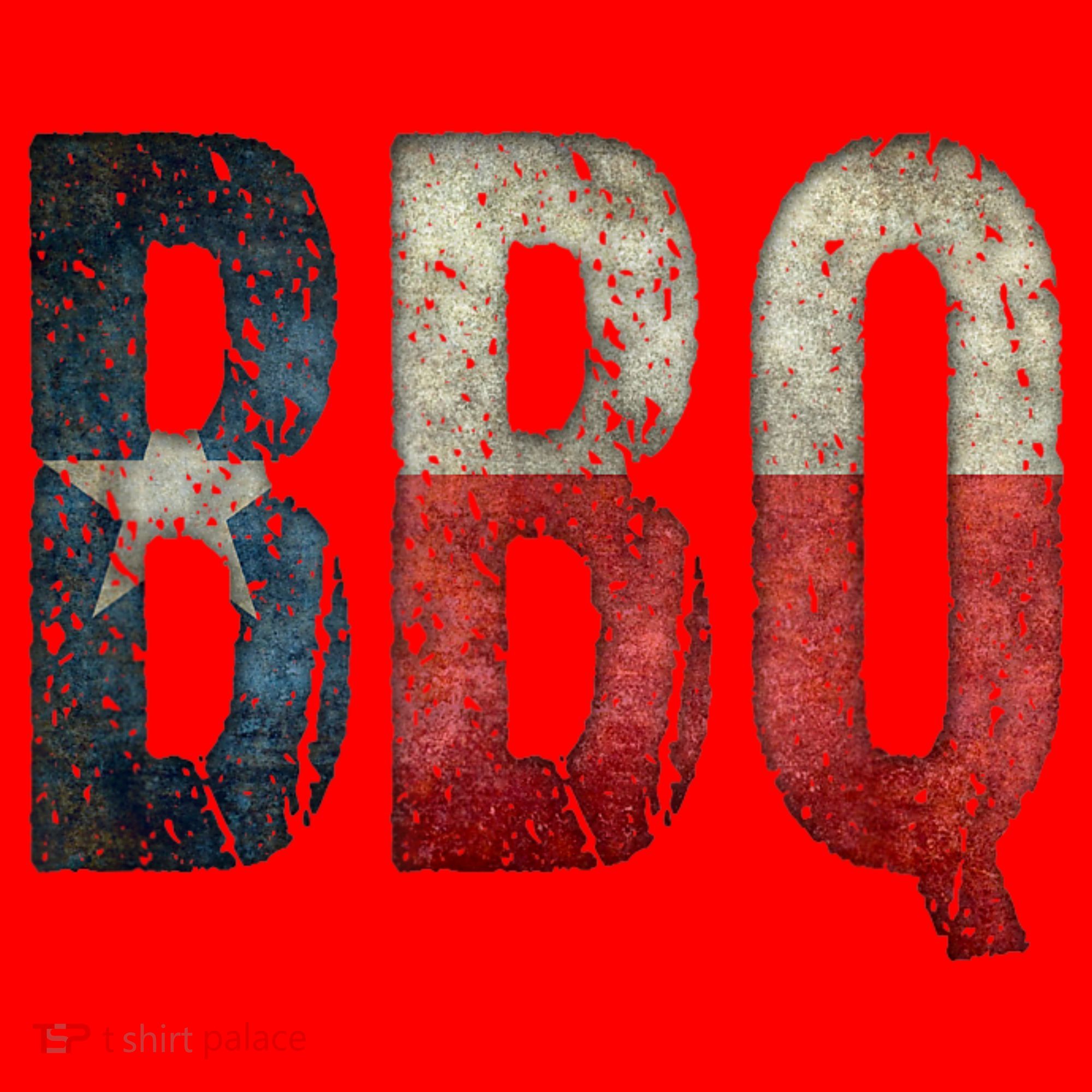 BBQ Texas State Flag Barbecue Santa Hat