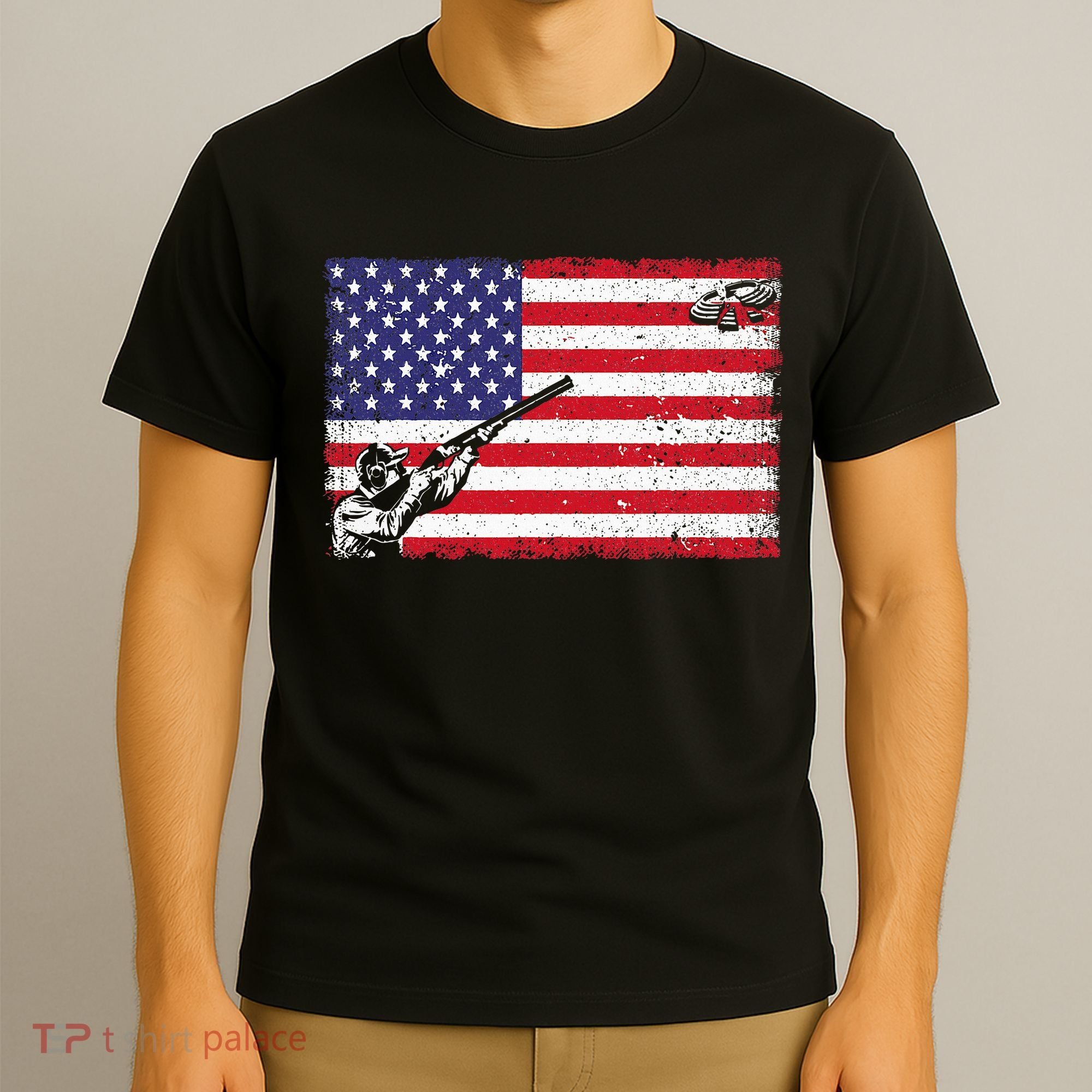 Best Trap Shooting Skeet Shooting Clay Target T-Shirt