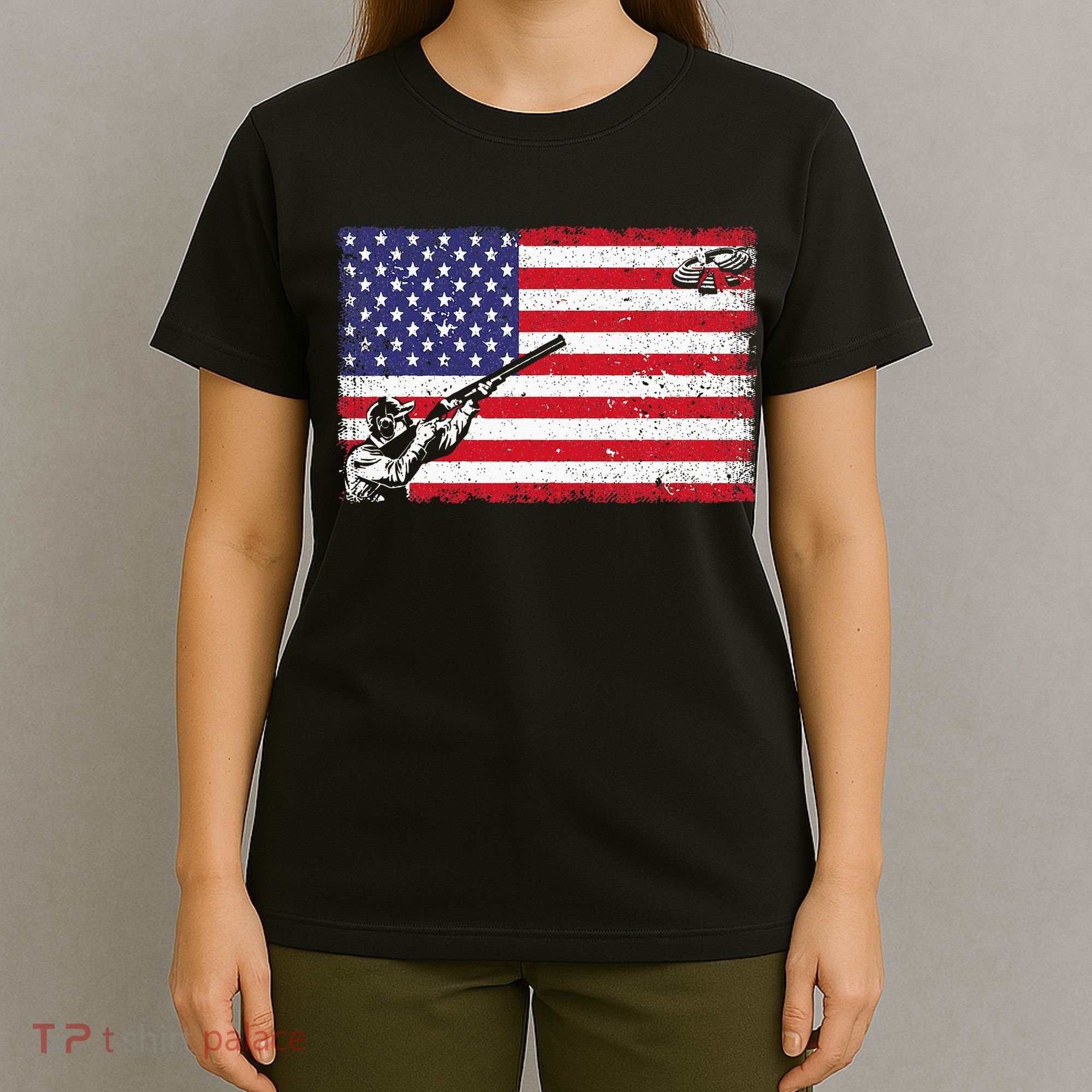 Best Trap Shooting Skeet Shooting Clay Target T-Shirt