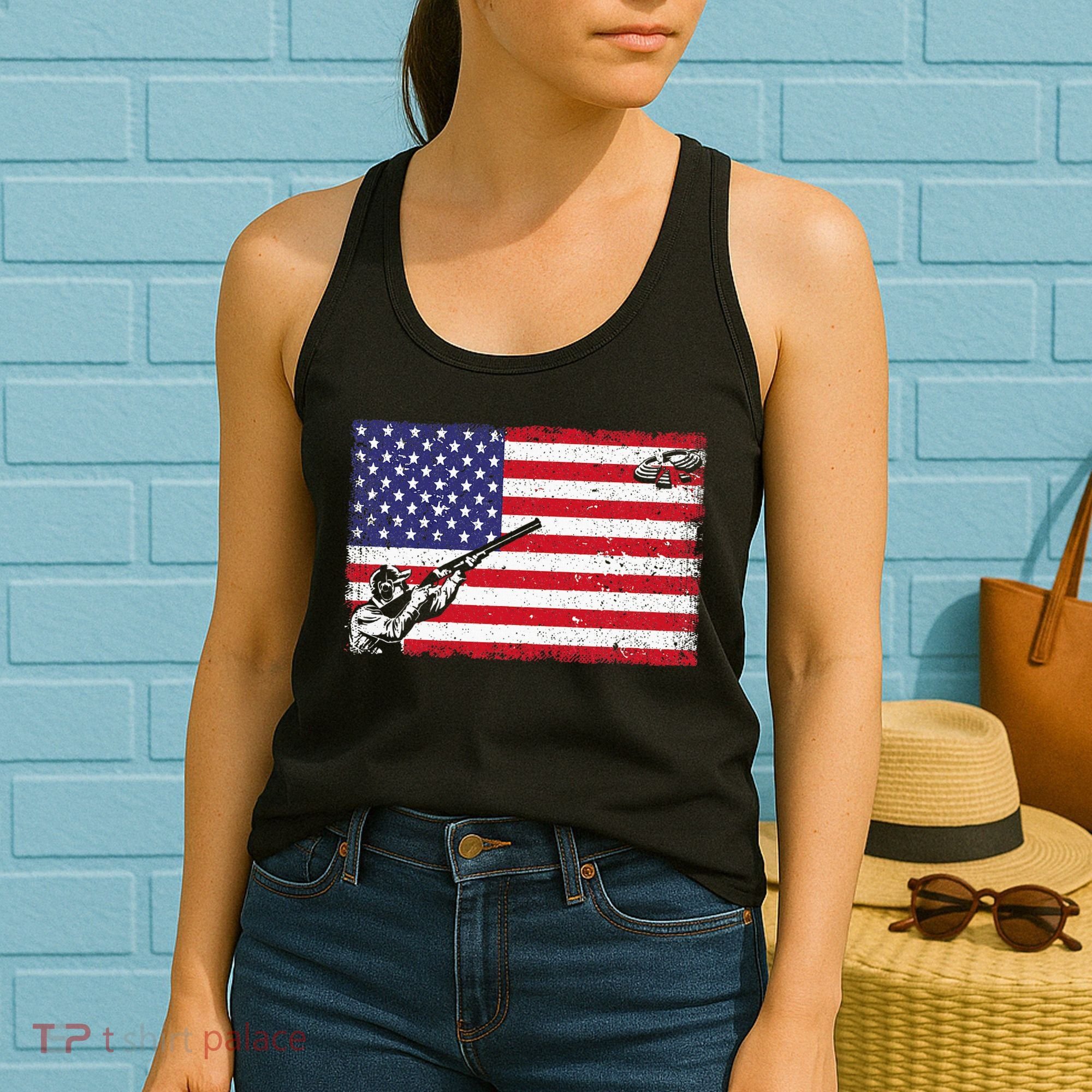 Best Trap Shooting Skeet Shooting Clay Target Women's Tank Top