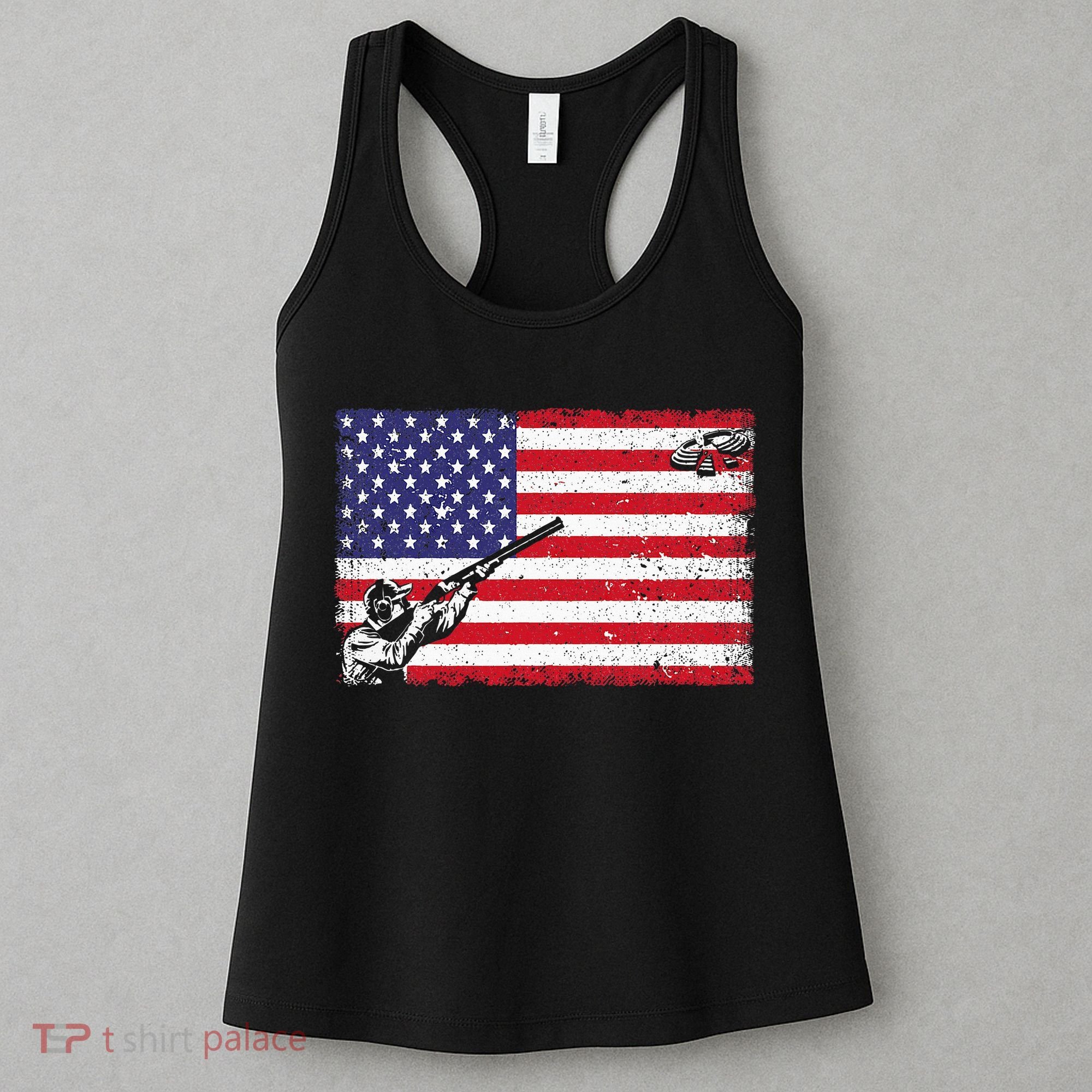 Best Trap Shooting Skeet Shooting Clay Target Women's Tank Top