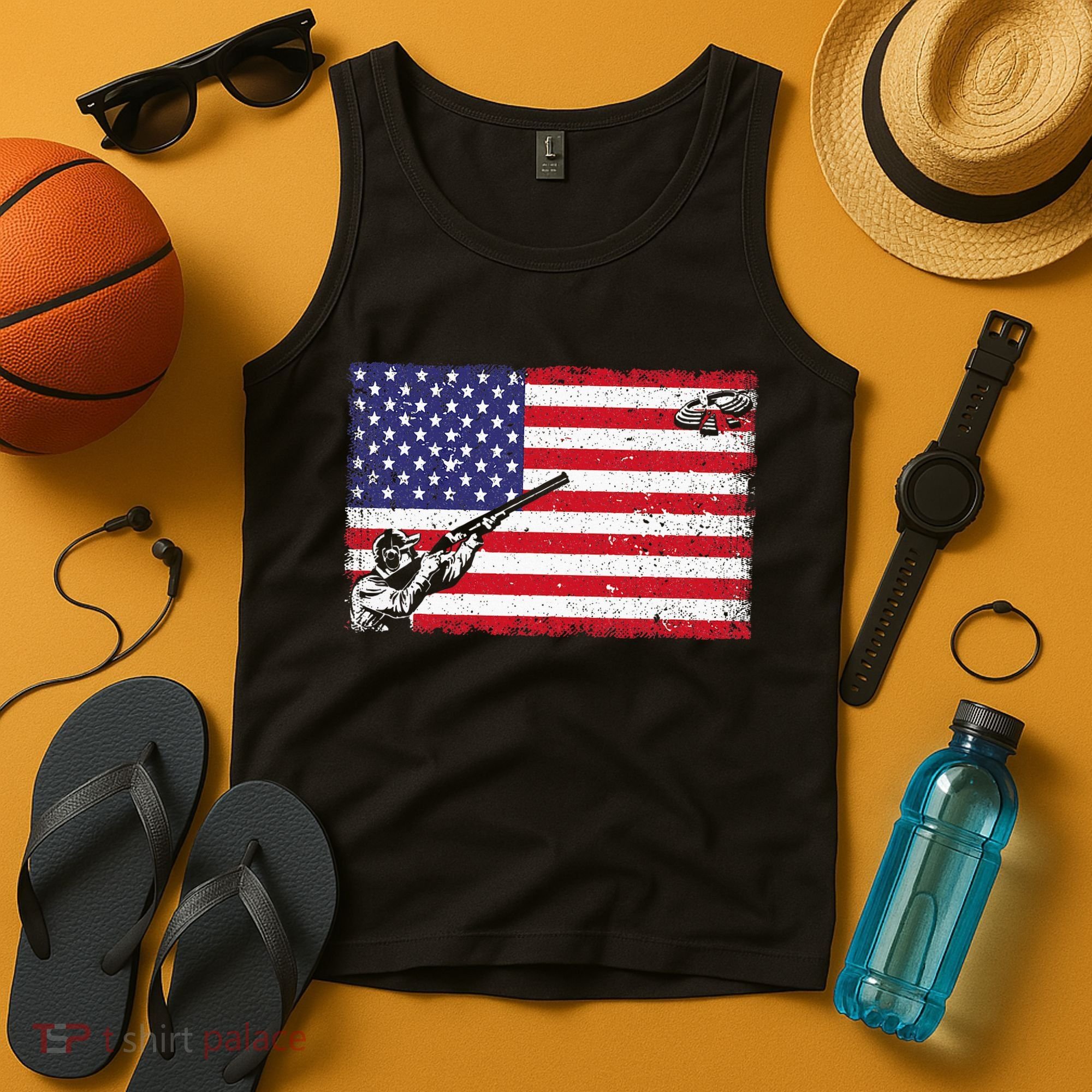 Best Trap Shooting Skeet Shooting Clay Target Tank Top