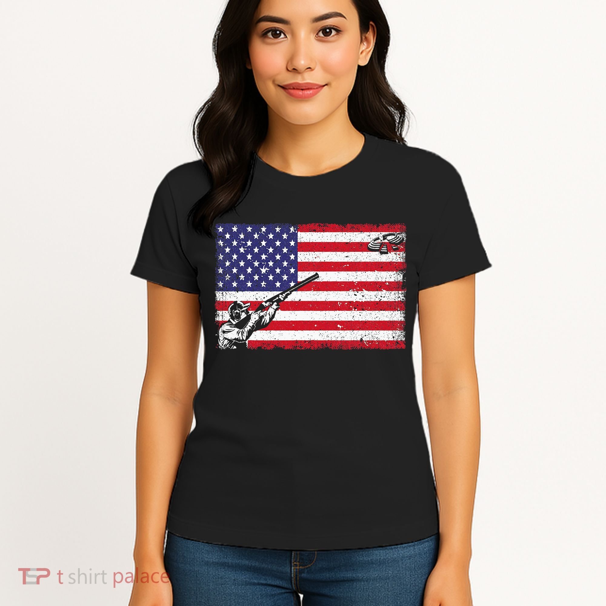 Best Trap Shooting Skeet Shooting Clay Target Women's T-Shirt