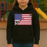 Best Trap Shooting Skeet Shooting Clay Target Kids Hoodie thumb 3