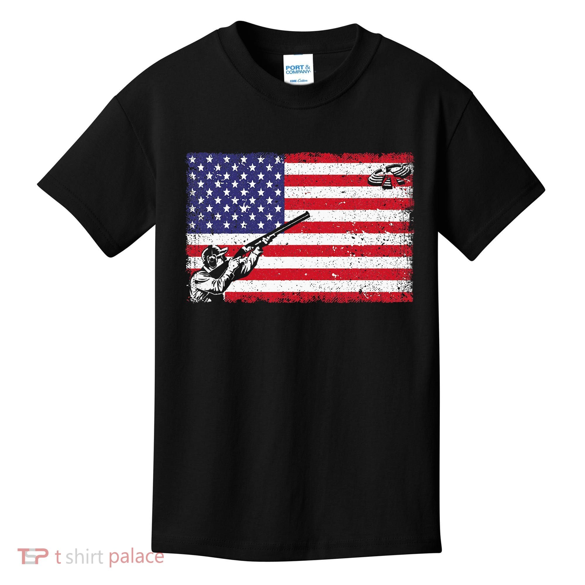 Best Trap Shooting Skeet Shooting Clay Target Kids T-Shirt
