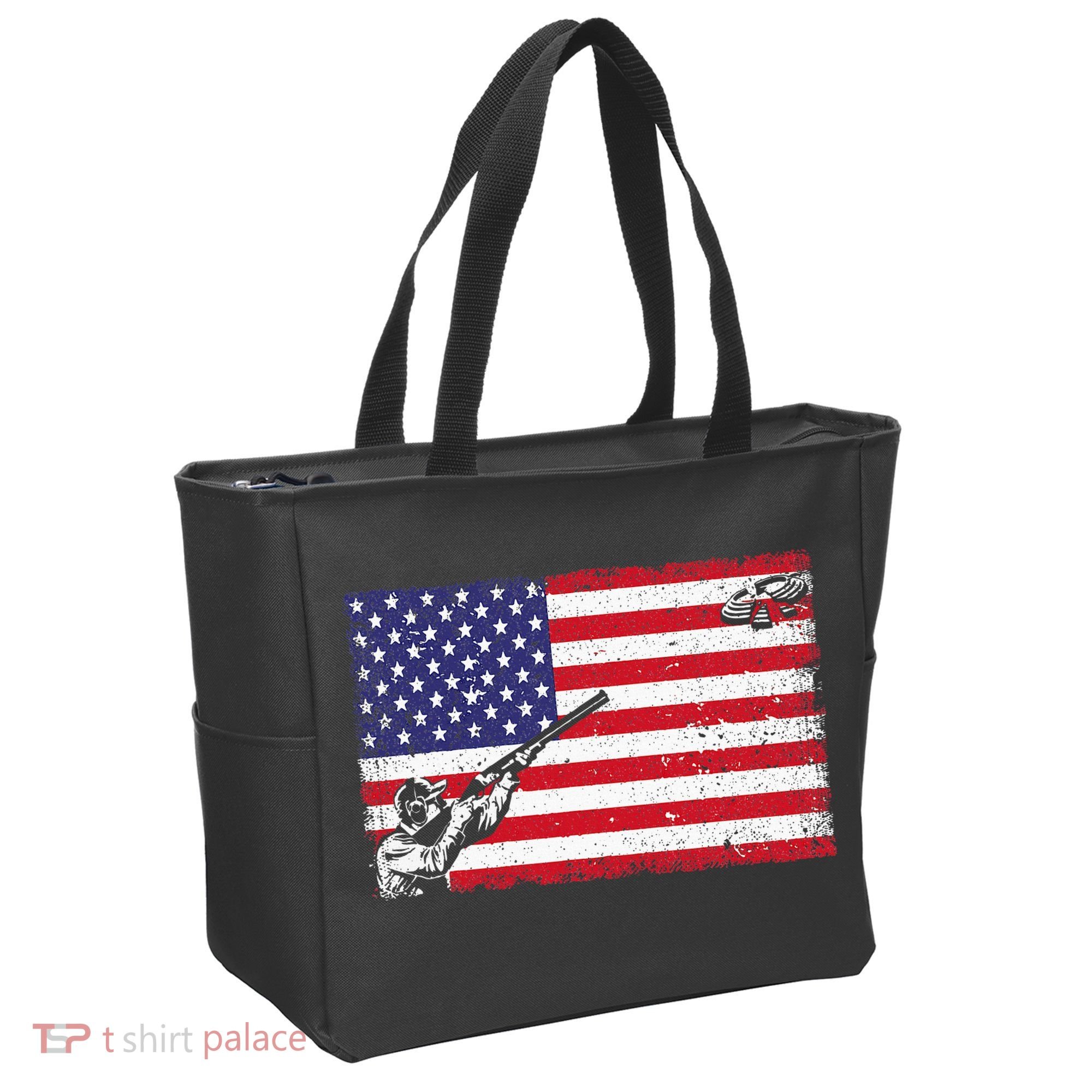 Best Trap Shooting Skeet Shooting Clay Target Tote Bag