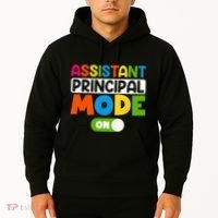 Back To School Assistant Principal Mode On Hoodie thumb 2