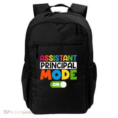 Back To School Assistant Principal Mode On Backpack