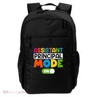Back To School Assistant Principal Mode On Backpack thumb 0