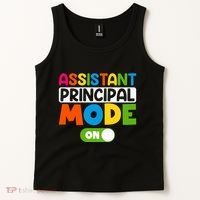 Back To School Assistant Principal Mode On Tank Top thumb 2