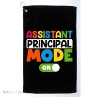 Back To School Assistant Principal Mode On Golf Towel thumb 0