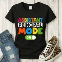 Back To School Assistant Principal Mode On Women's T-Shirt thumb 3