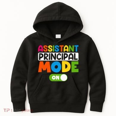 Back To School Assistant Principal Mode On Kids Hoodie
