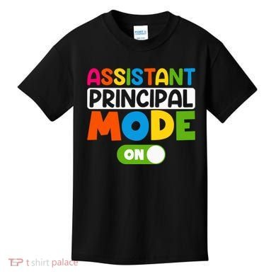 Back To School Assistant Principal Mode On Kids T-Shirt