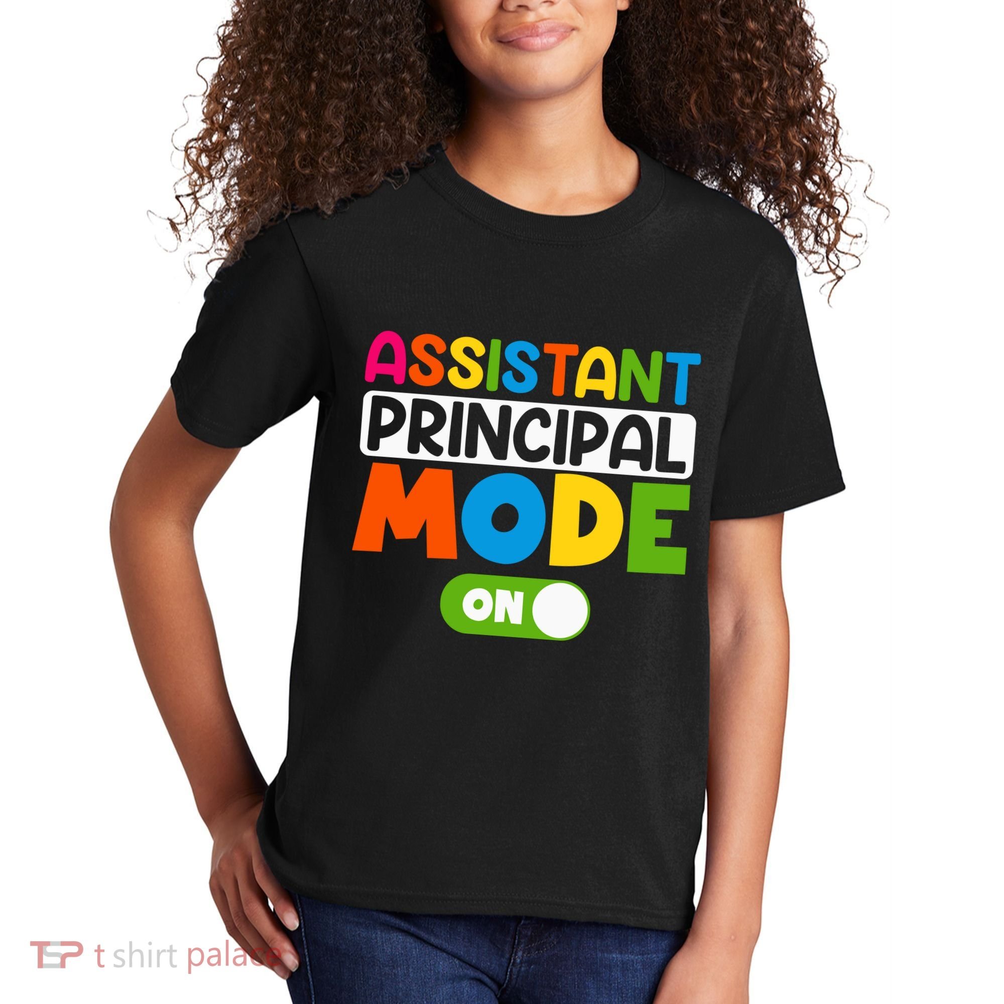 Back To School Assistant Principal Mode On Kids T-Shirt