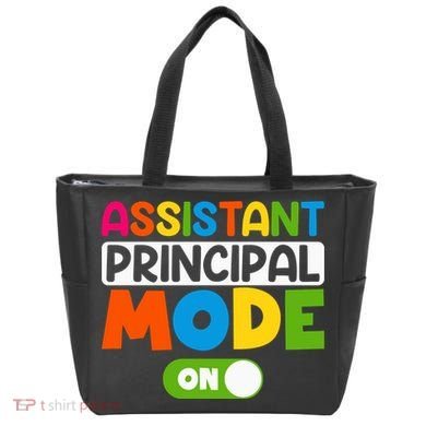 Back To School Assistant Principal Mode On Tote Bag