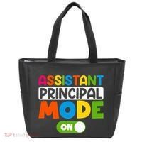Back To School Assistant Principal Mode On Tote Bag thumb 0