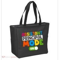 Back To School Assistant Principal Mode On Tote Bag thumb 2